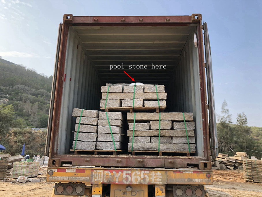 fábrica de pavimentação de pedra antiga de granito